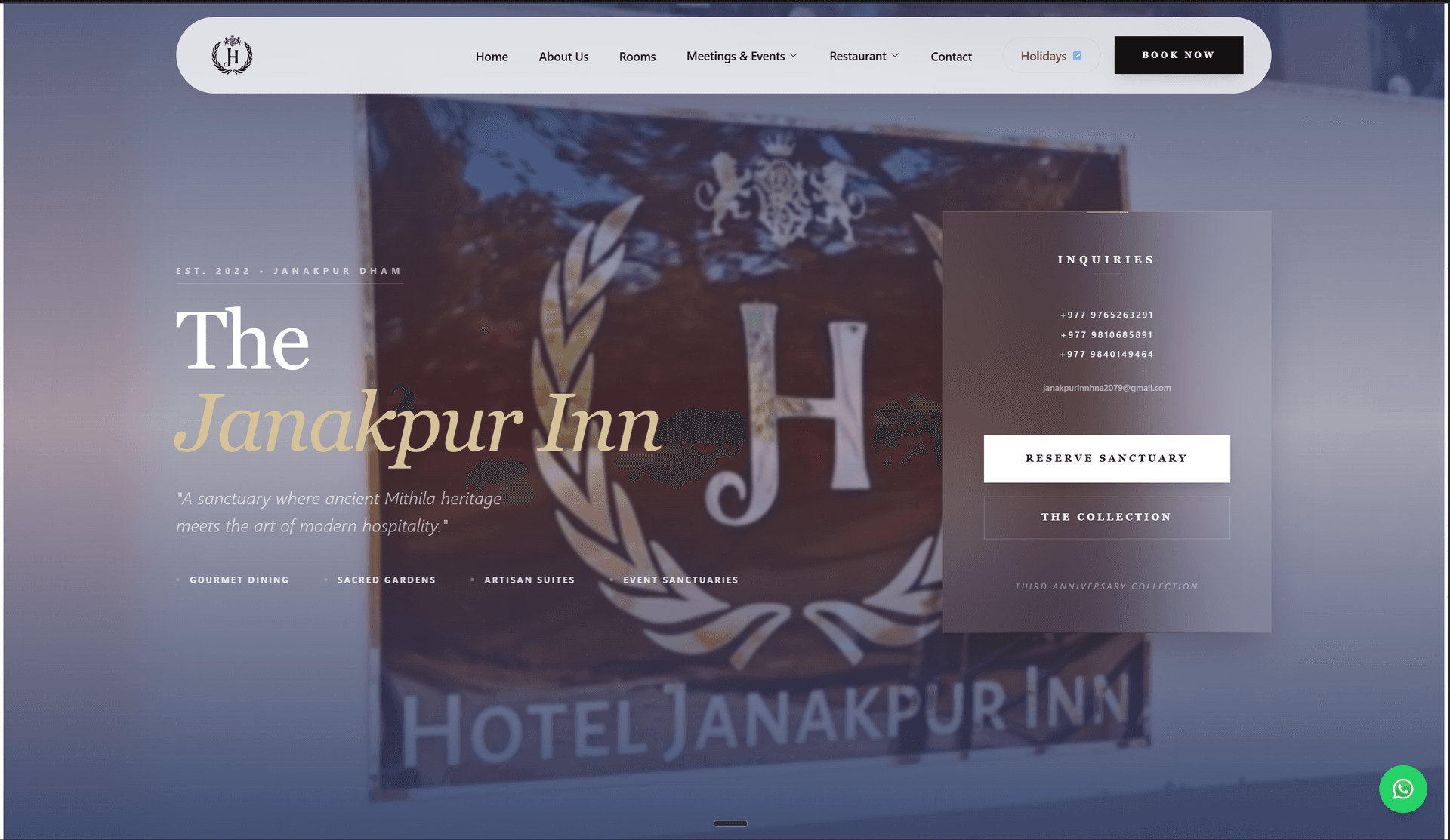 Hotel Janakpur Inn project preview